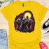 Bulldog & Moon - V2 - Stylish Red Eye T-Shirt